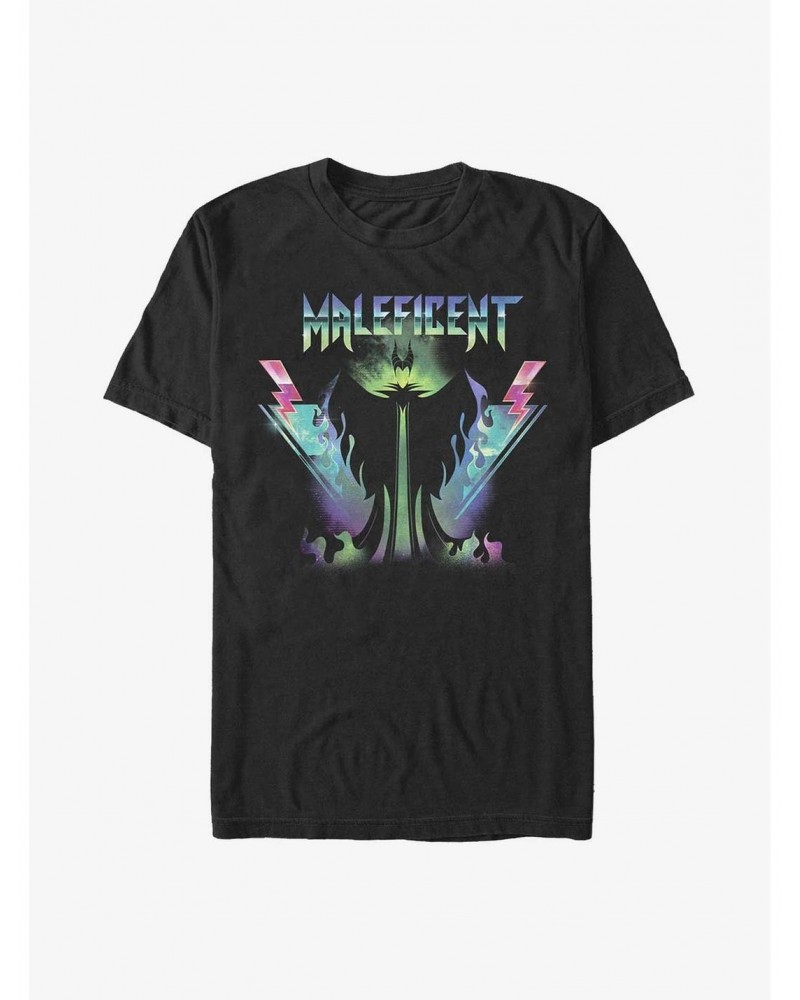 Disney Maleficent Mal Rock Solid T-Shirt $8.84 T-Shirts