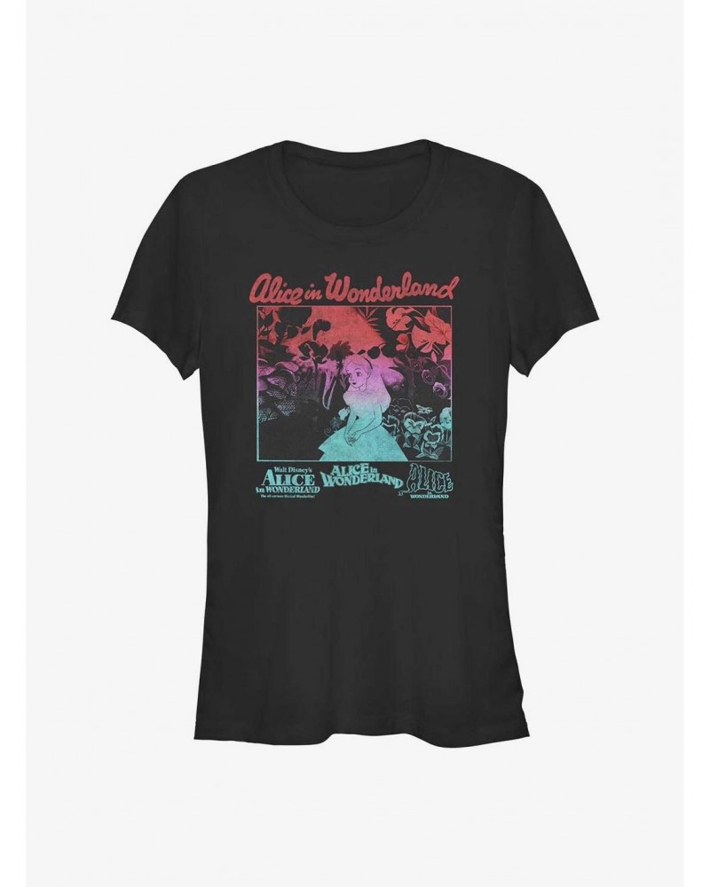 Disney Alice In Wonderland Poster Girls T-Shirt $9.96 T-Shirts