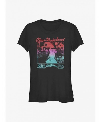 Disney Alice In Wonderland Poster Girls T-Shirt $9.96 T-Shirts