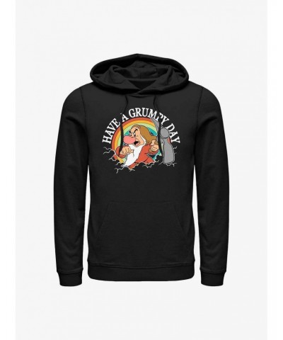 Disney Snow White and the Seven Dwarfs Grumpy Day Hoodie $19.31 Hoodies