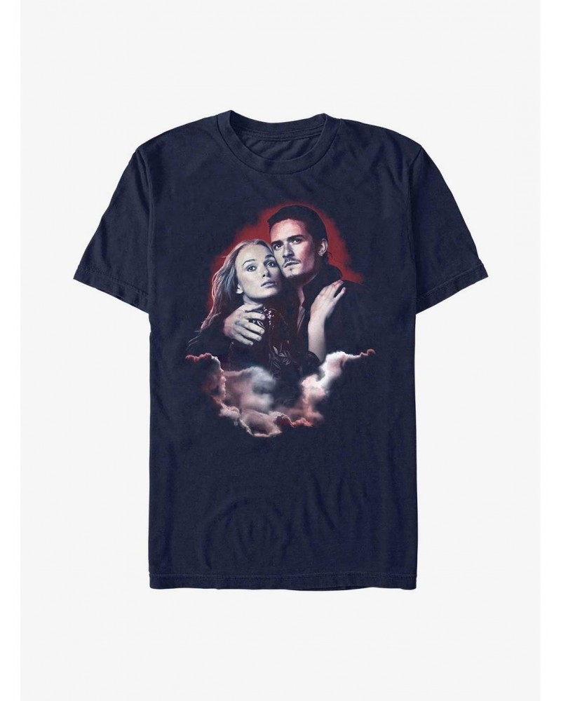 Disney Pirates of the Caribbean William and Elizabeth T-Shirt $8.13 T-Shirts