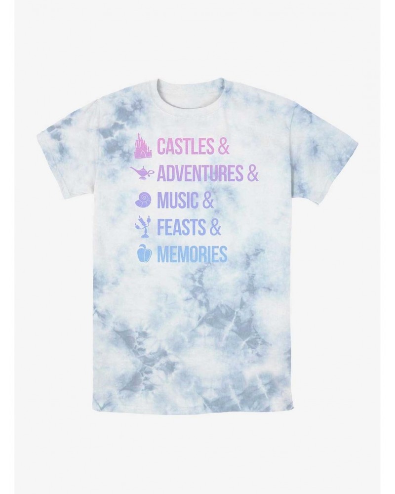 Disney Princesses Just Disney Things Tie-Dye T-Shirt $12.95 T-Shirts