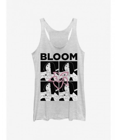 Disney Mulan Bloom Grid Girls Tank $9.07 Tanks