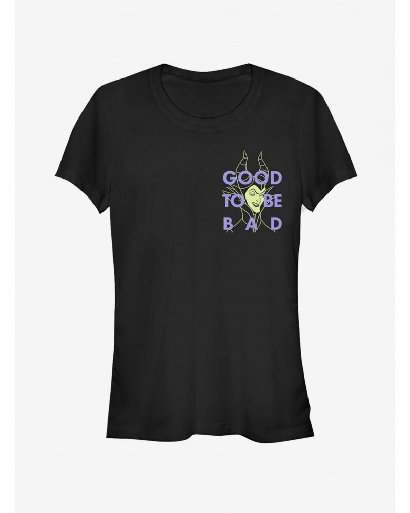 Disney Sleeping Beauty Bad Maleficent Girls T-Shirt $8.72 T-Shirts