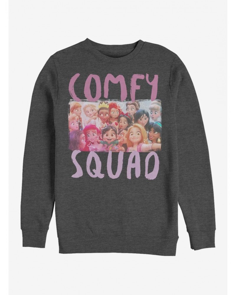 Disney Wreck-It Ralph Comfy Squad Selfie Crew Sweatshirt $16.61 Sweatshirts