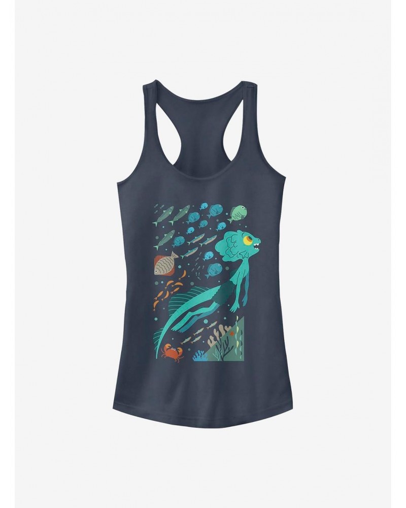 Disney Pixar Luca Under The Sea Girls Tank $10.71 Tanks