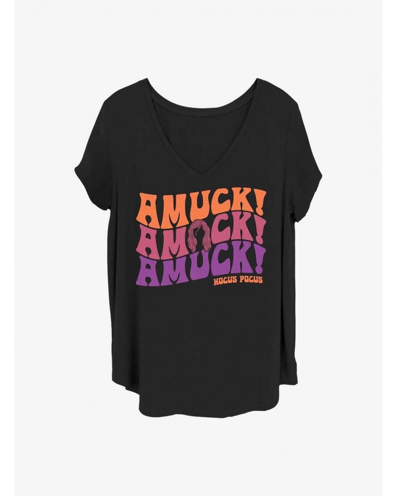 Disney Hocus Pocus Amuck Girls T-Shirt Plus Size $9.25 T-Shirts