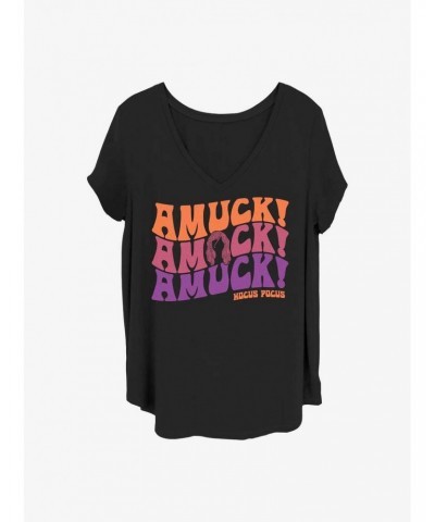 Disney Hocus Pocus Amuck Girls T-Shirt Plus Size $9.25 T-Shirts