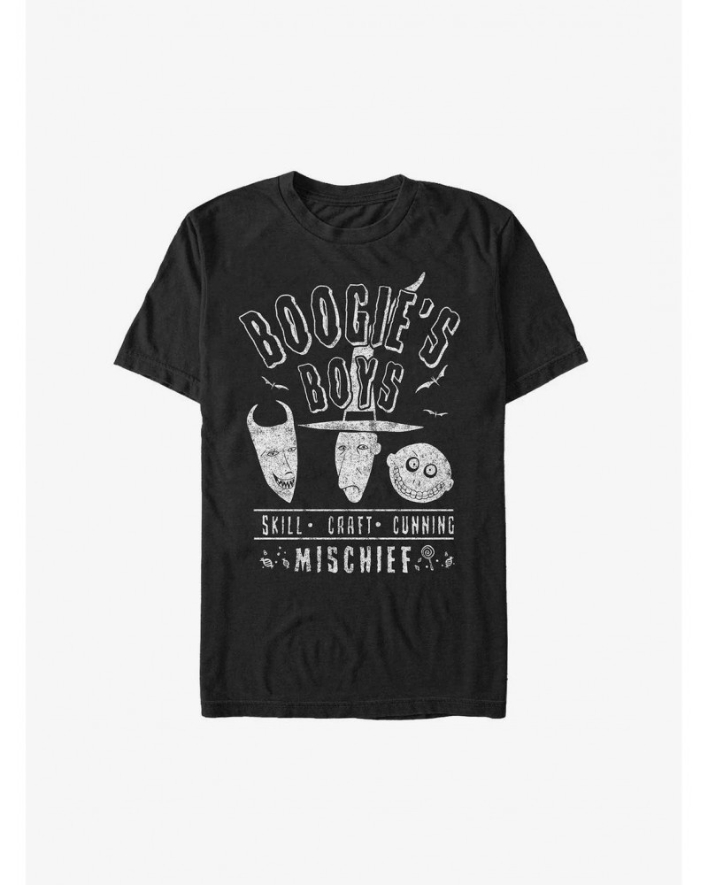 Disney The Nightmare Before Christmas Boogie's Boys Extra Soft T-Shirt $11.96 T-Shirts