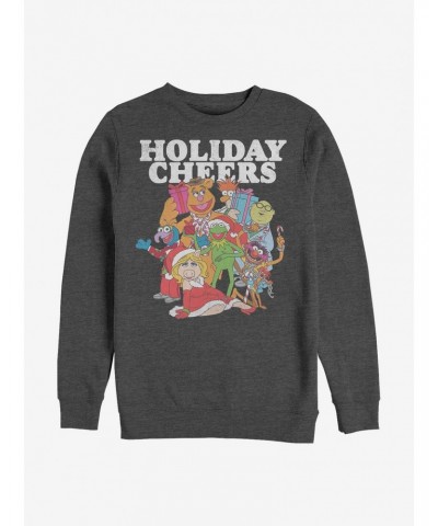 Disney The Muppets Very Muppet Holiday Crew Sweatshirt $14.02 Sweatshirts