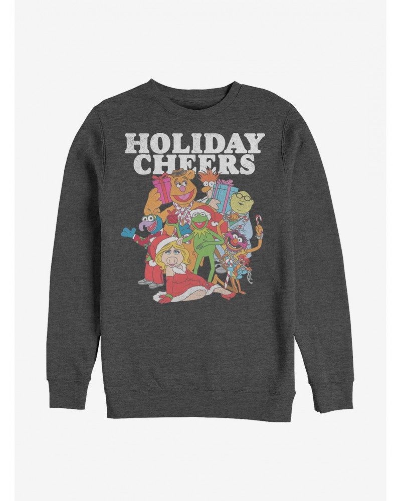 Disney The Muppets Very Muppet Holiday Crew Sweatshirt $14.02 Sweatshirts