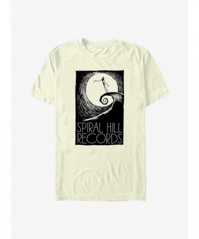 Disney The Nightmare Before Christmas Spiral Hill Records T-Shirt $9.08 T-Shirts