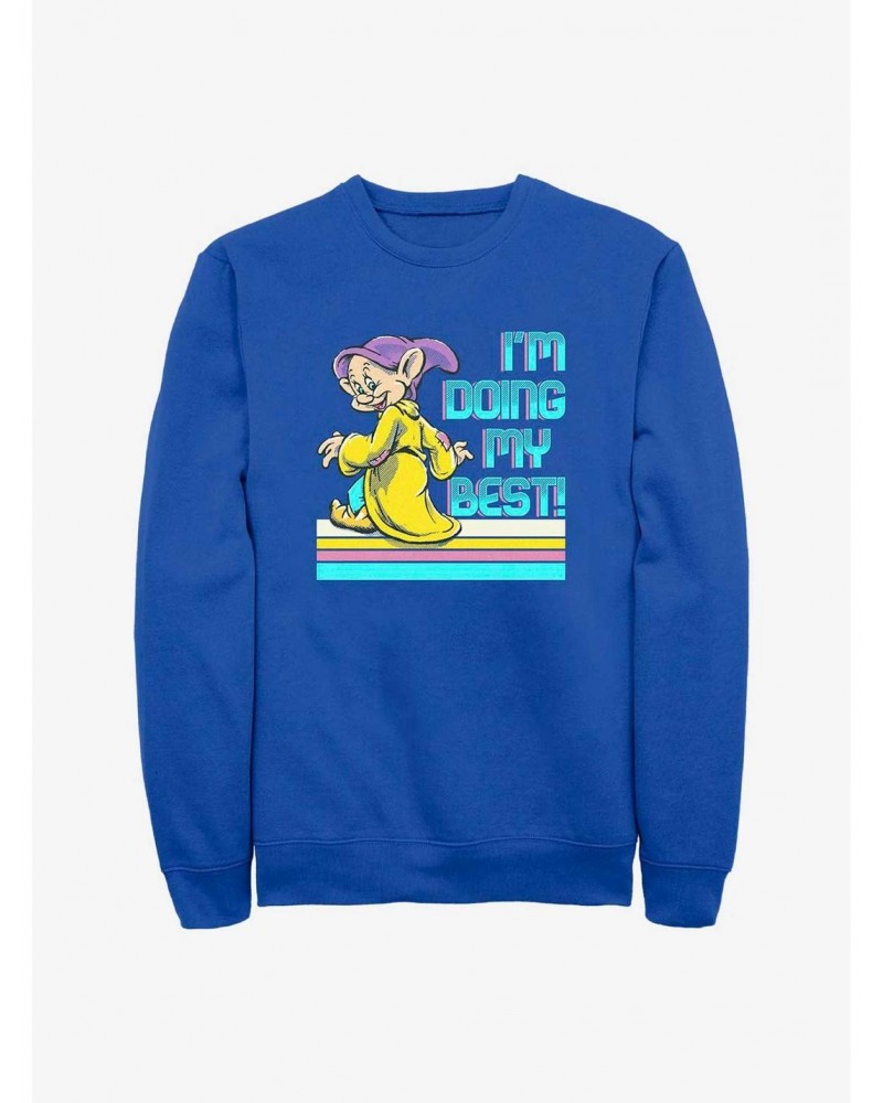 Disney Snow White and the Seven Dwarfs Best Dopey Can Sweatshirt $12.18 Sweatshirts