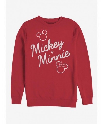 Disney Mickey Mouse Signed Together Crew Sweatshirt $16.97 Sweatshirts