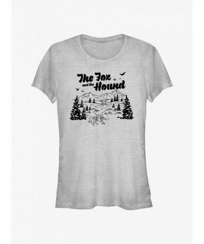 Disney The Fox and the Hound The Great Outdoors Girls T-Shirt $7.97 T-Shirts