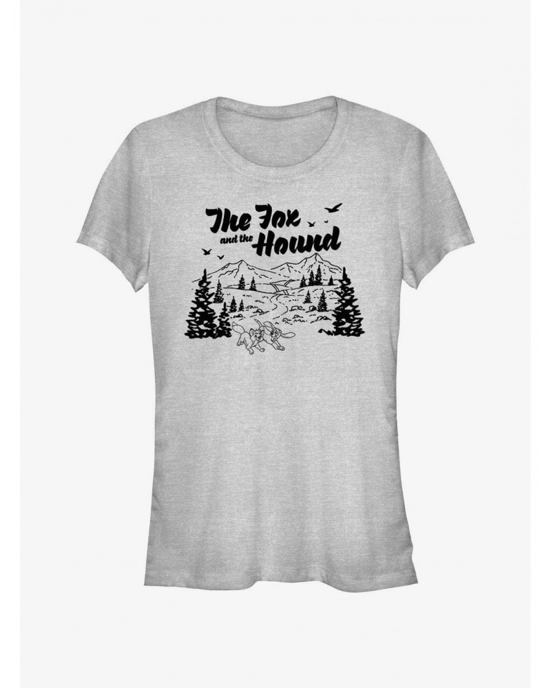 Disney The Fox and the Hound The Great Outdoors Girls T-Shirt $7.97 T-Shirts