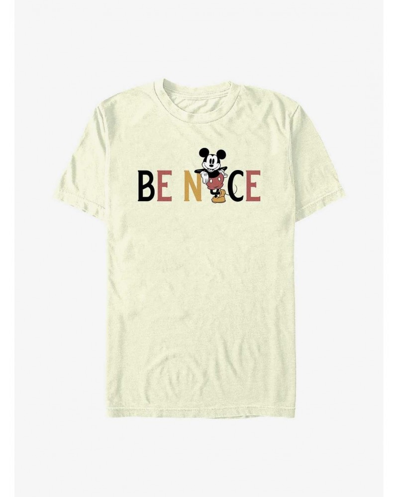 Disney Mickey Mouse Be Nice T-Shirt $11.23 T-Shirts