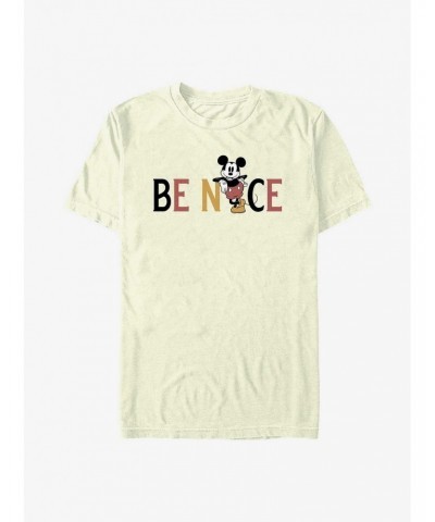 Disney Mickey Mouse Be Nice T-Shirt $11.23 T-Shirts