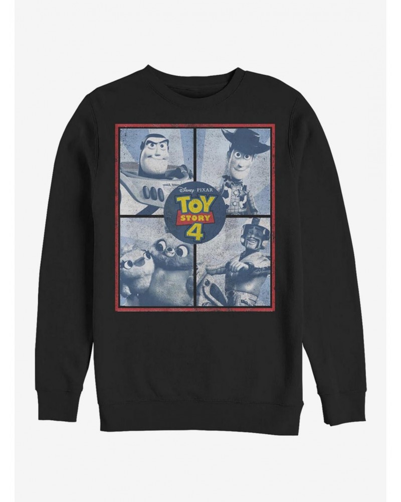 Disney Pixar Toy Story 4 Hard Toys Crew Sweatshirt $11.44 Sweatshirts