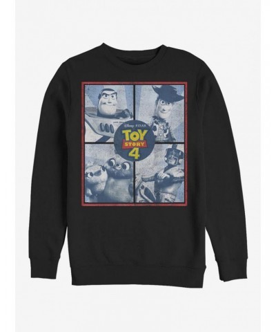 Disney Pixar Toy Story 4 Hard Toys Crew Sweatshirt $11.44 Sweatshirts